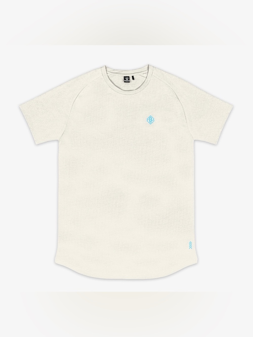Baseball Lifestyle dry fit Diamond Tech youth tee bone/light blue youthLarge NWT